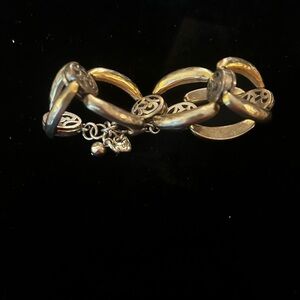 Elegant Gold and Silver Bracelet